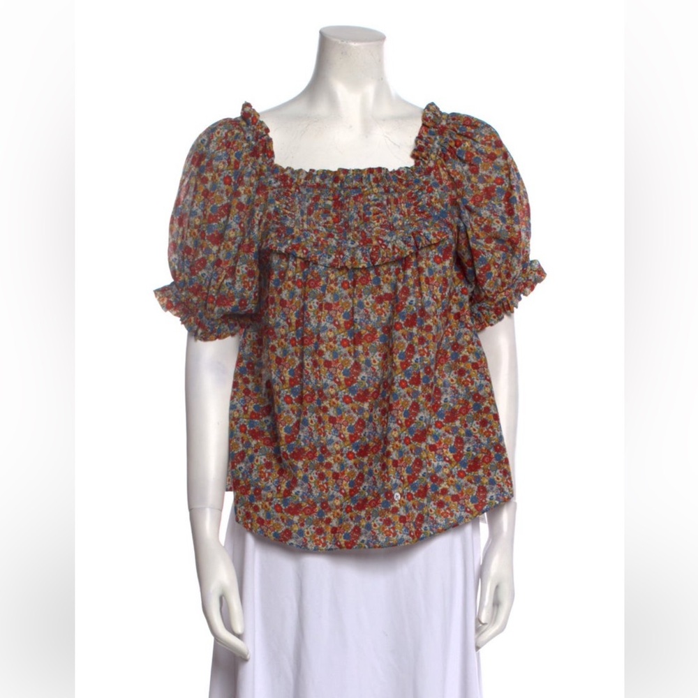Doen puff sleeve blouse